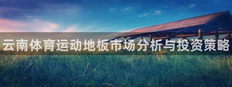 中欧体育kok官网首页：云南体育运动地板市场分析与投资策略